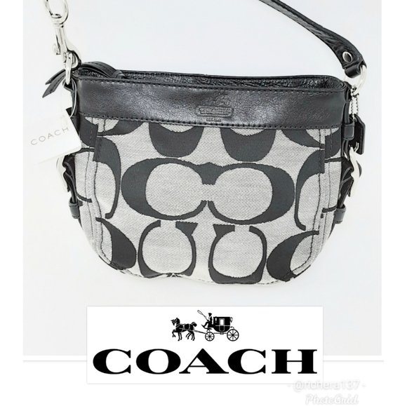 Coach Handbags - Coach Signature Zoe Handle Bag